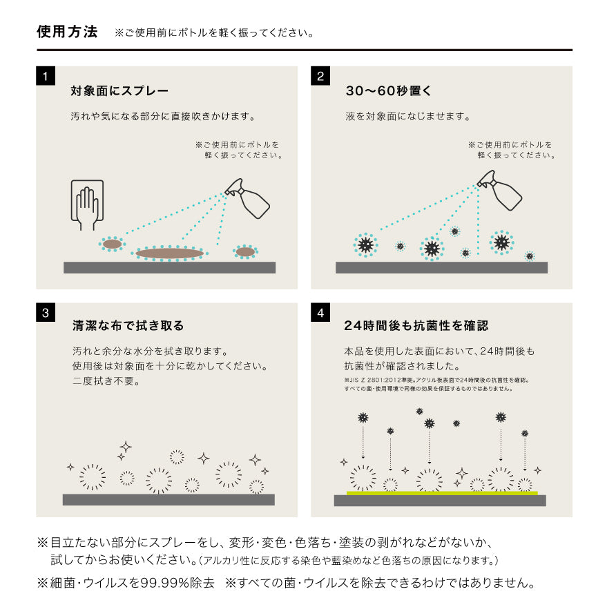 KeepCleanホームケアスプレー（抗菌）500ml